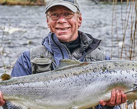 Rekordår på gång för Mörrums Kronolaxfiske